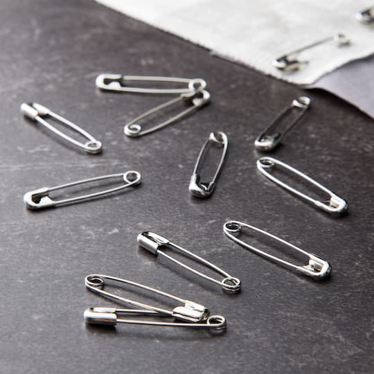 Loops & Threads™ Safety Pins, 1 1/16"